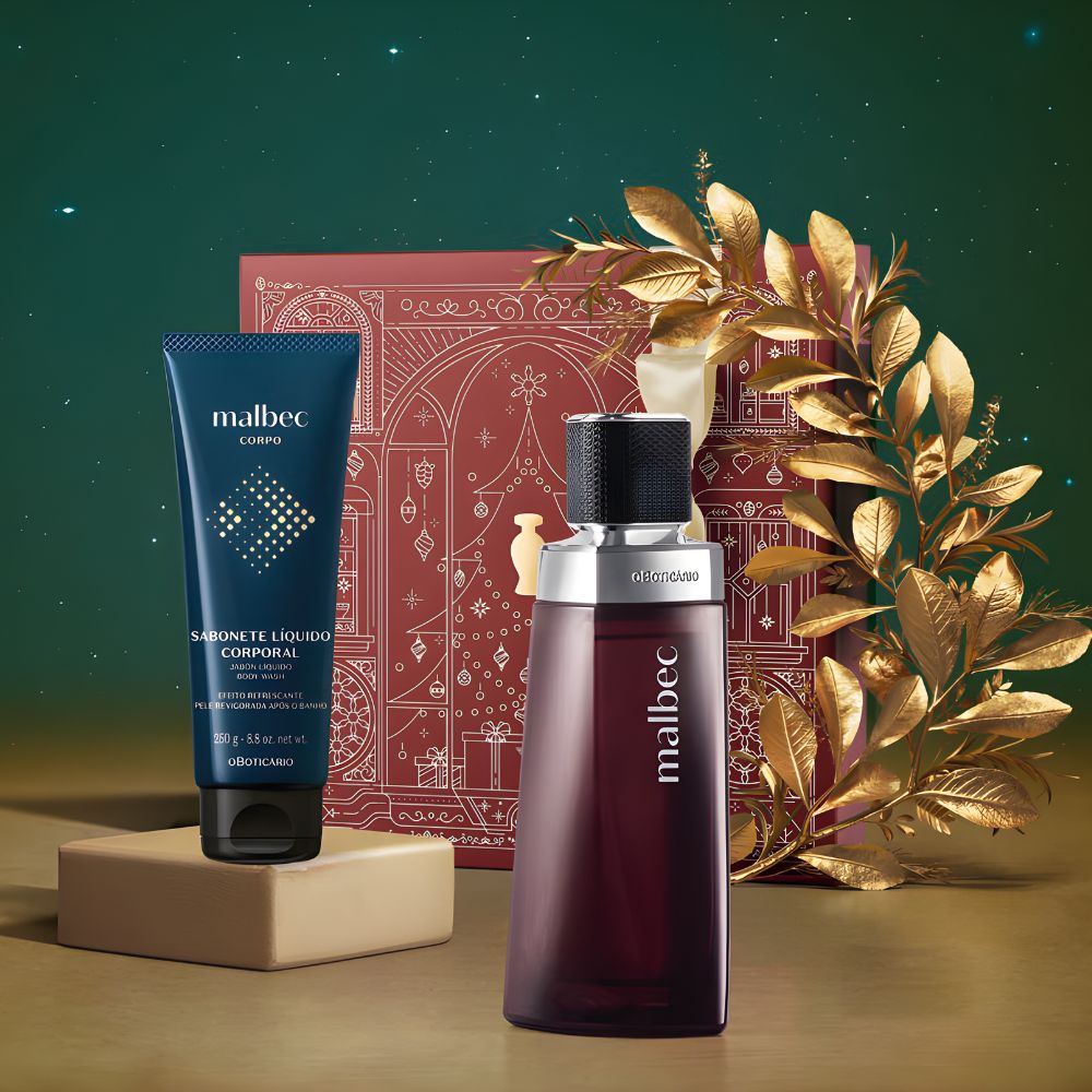 O Boticário Cofanetto regalo Malbec - Bagnoschiuma & Eau de Toilette