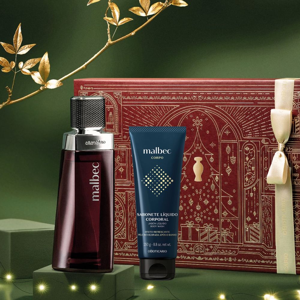 O Boticário Cofanetto regalo Malbec - Bagnoschiuma & Eau de Toilette