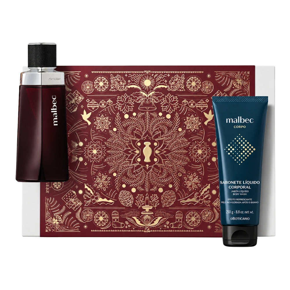 O Boticário Cofanetto regalo Malbec - Bagnoschiuma & Eau de Toilette