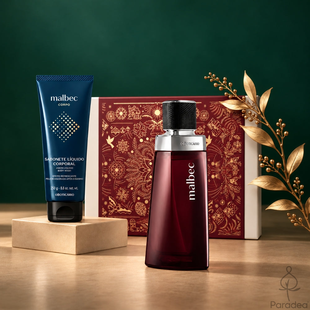 O Boticário Cofanetto regalo Malbec - Bagnoschiuma & Eau de Toilette