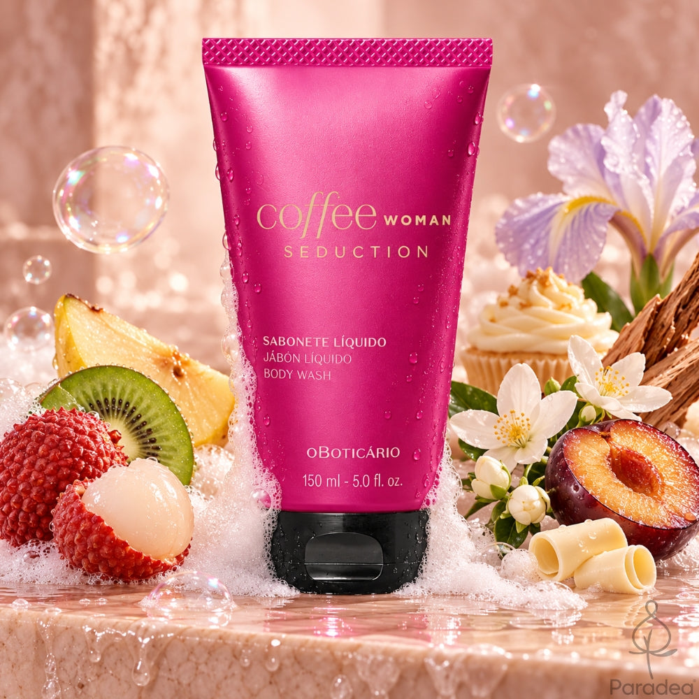 O Boticário Coffee Woman Seduction - Nettoyant pour le corps 150 ml