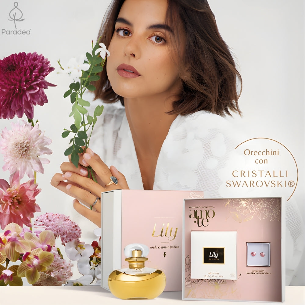 O Boticário Lily Swarovski Edizione Limitata - Cofanetto regalo Eau de Parfum & Orecchini