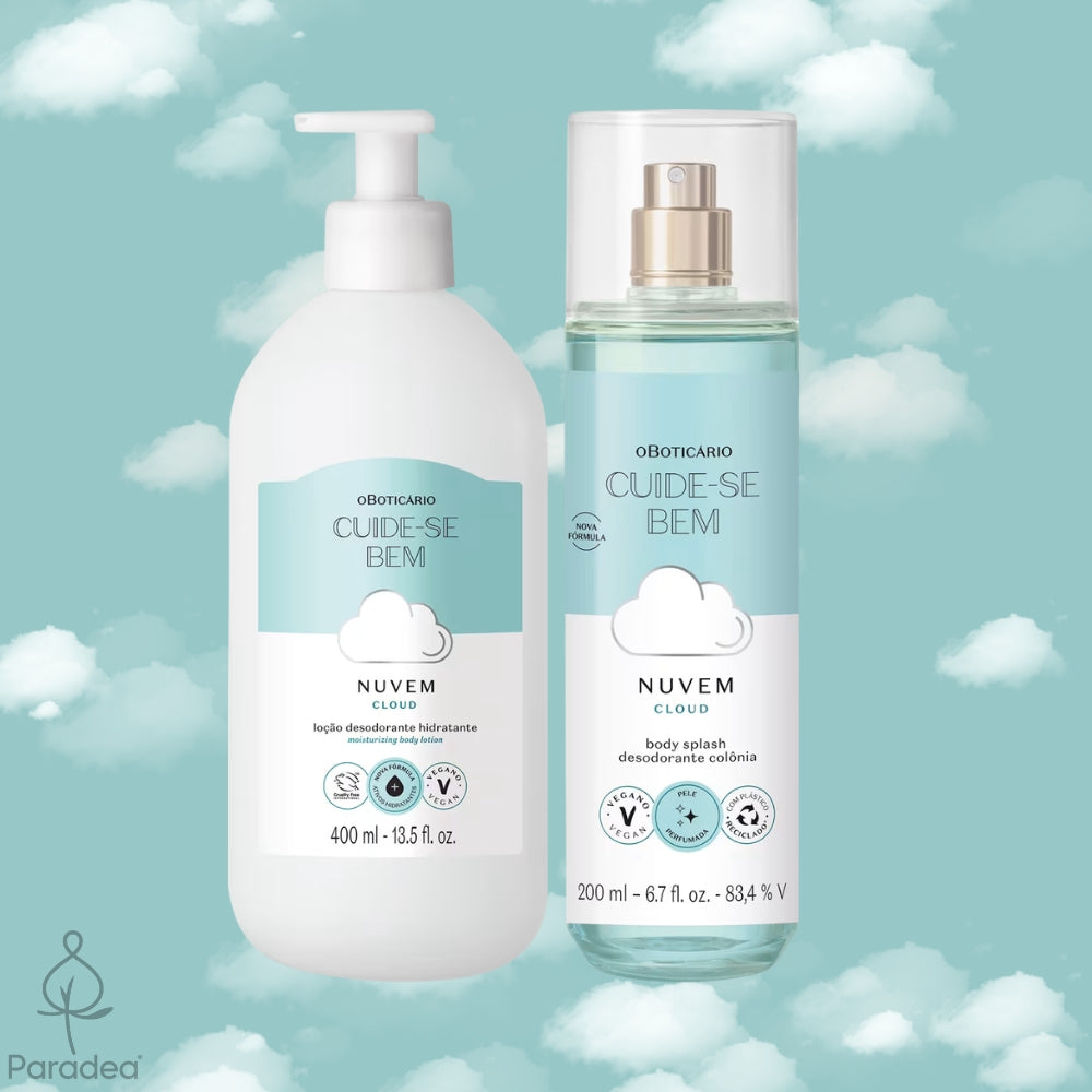 O Boticário Cuide-se Bem Set Nuvem - Lozione idratante + Body Splash
