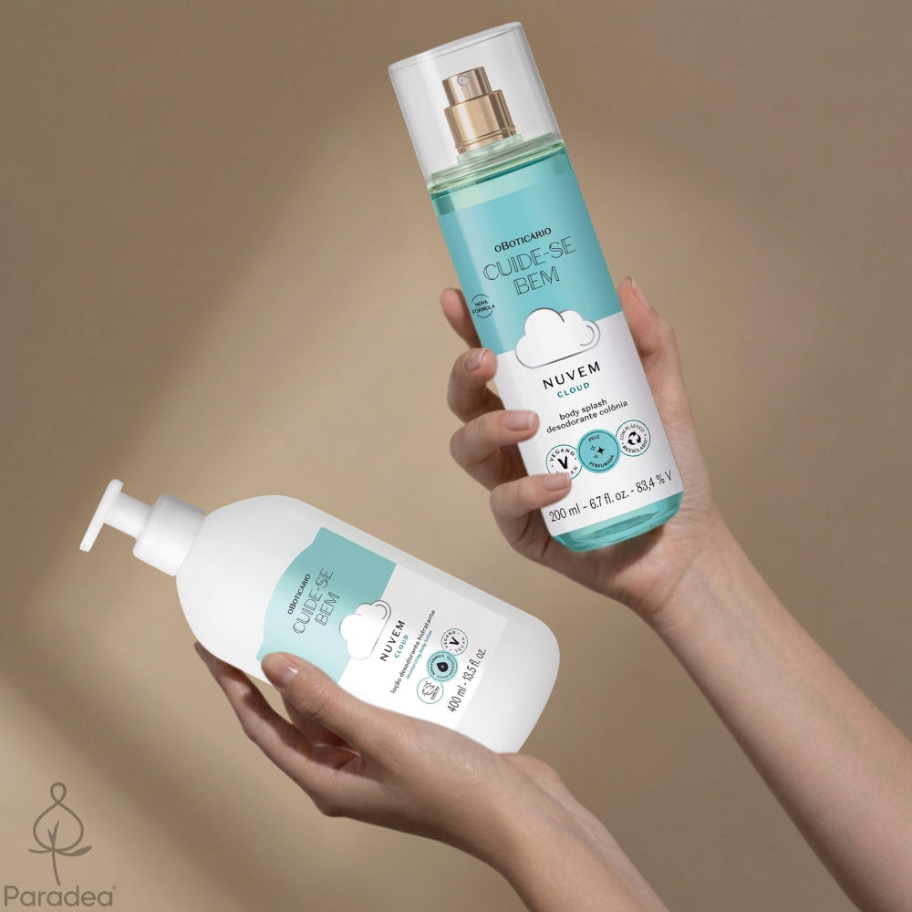 O Boticário Cuide-se Bem Set Nuvem - Lozione idratante + Body Splash
