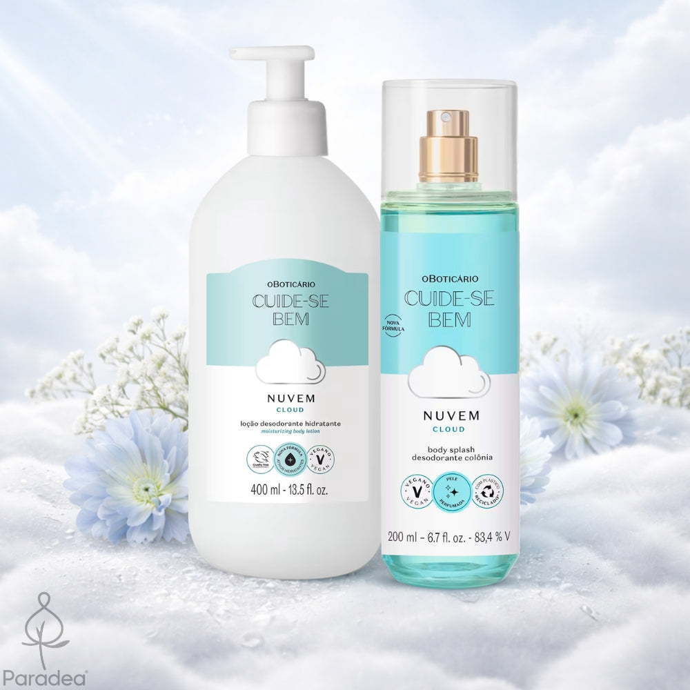 O Boticário Cuide-se Bem Set Nuvem - Lozione idratante + Body Splash