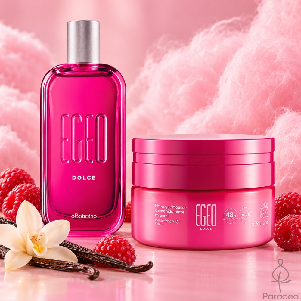 O Boticário Kit Egeo Dolce - Eau de Toilette + Crema mousse corpo