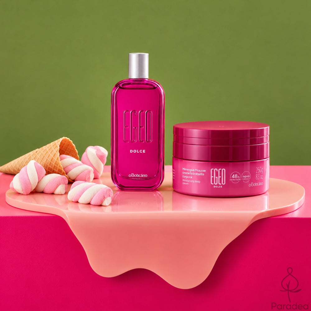 O Boticário Kit Egeo Dolce - Eau de Toilette + Crema mousse corpo
