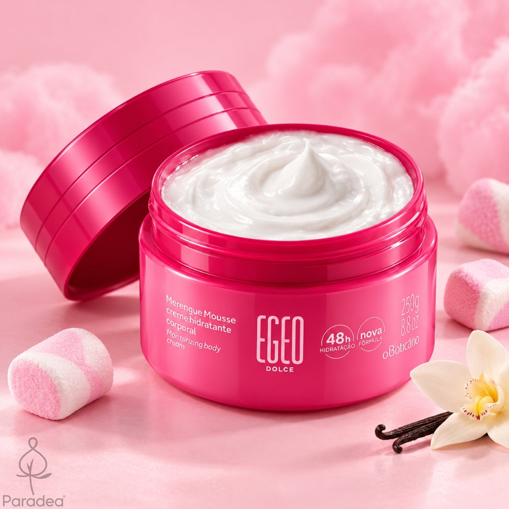 O Boticário Kit Egeo Dolce - Eau de Toilette + Crema mousse corpo