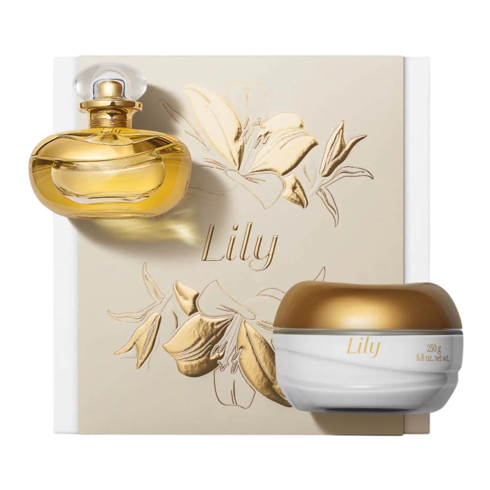 O Boticário Lily Cofanetto regalo - Crema corpo idratante & Eau de Parfum