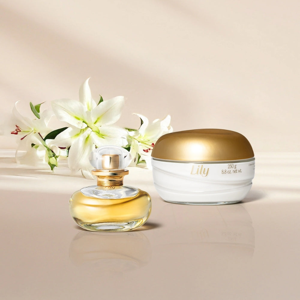 O Boticário Lily Cofanetto regalo - Crema corpo idratante & Eau de Parfum
