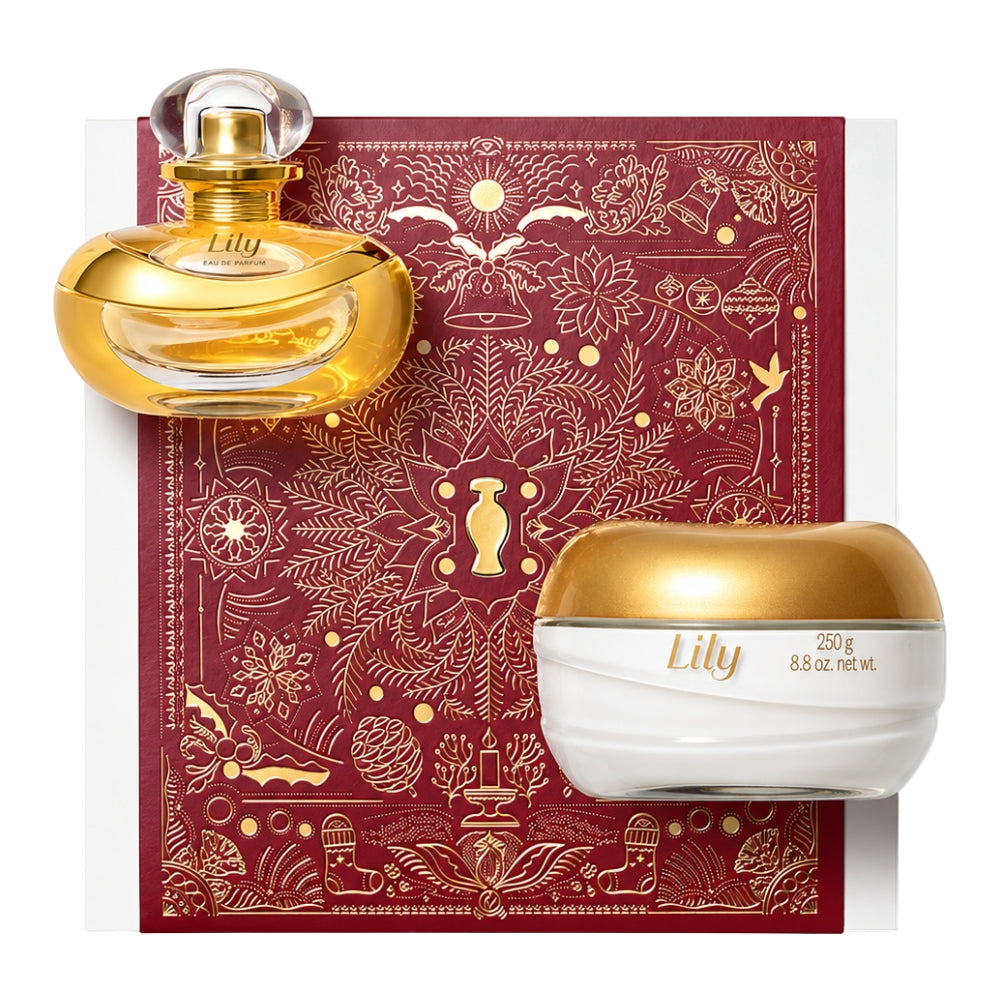 O Boticário Lily Cofanetto regalo - Crema corpo idratante & Eau de Parfum