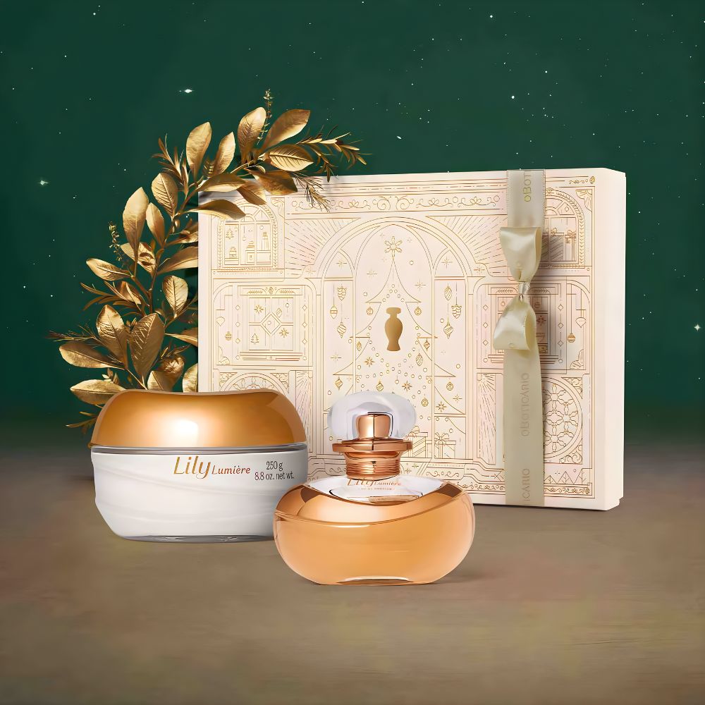 O Boticário Lily Lumière Cofanetto regalo - Crema corpo idratante & Eau de Parfum