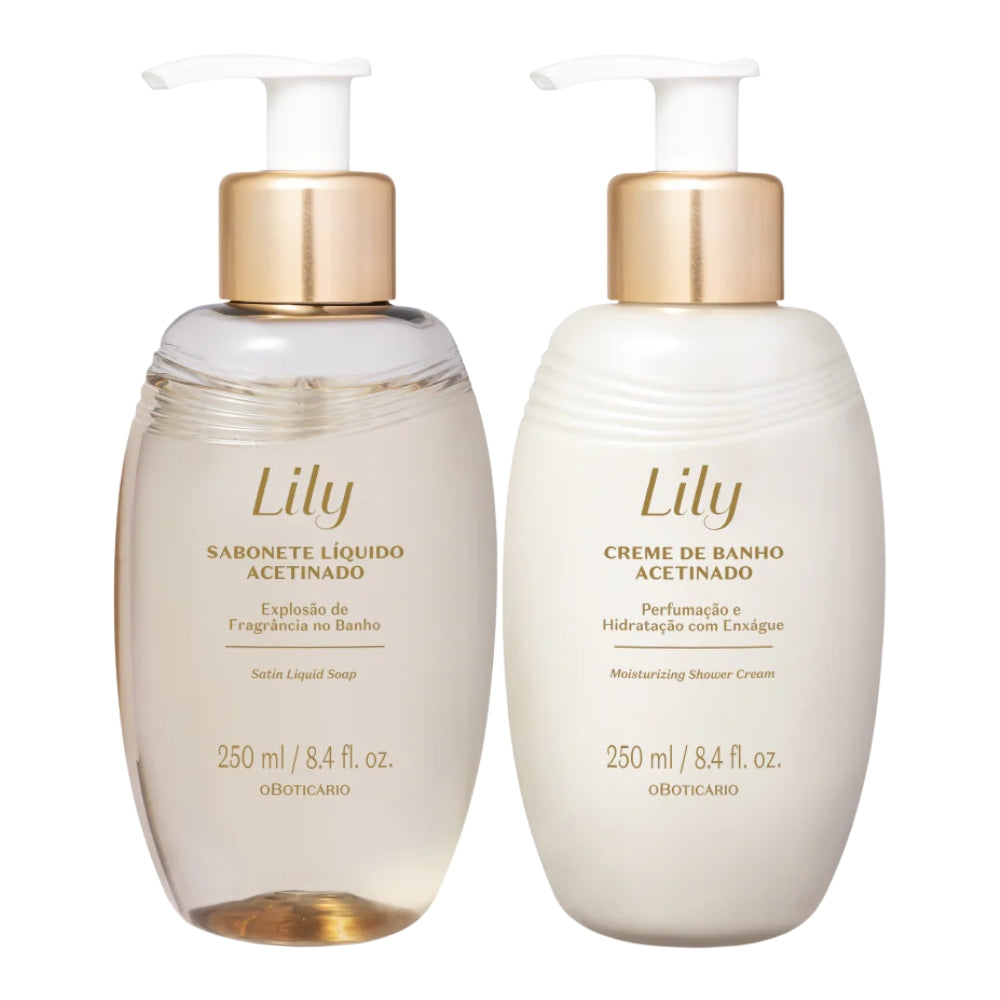 O Boticário Lily Set regalo - Bagnoschiuma & Crema da bagno