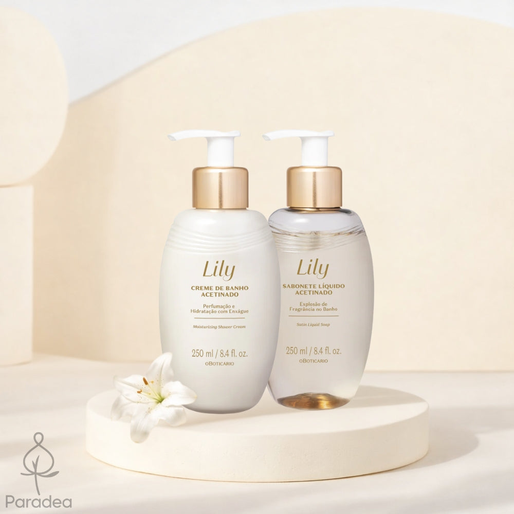 O Boticário Lily Set regalo - Bagnoschiuma & Crema da bagno
