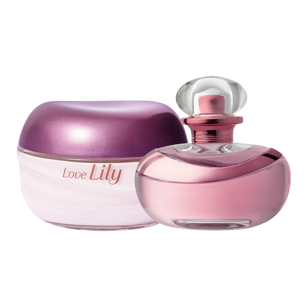 O Boticário Love Lily Set regalo - Crema Satinata & Eau de Parfum