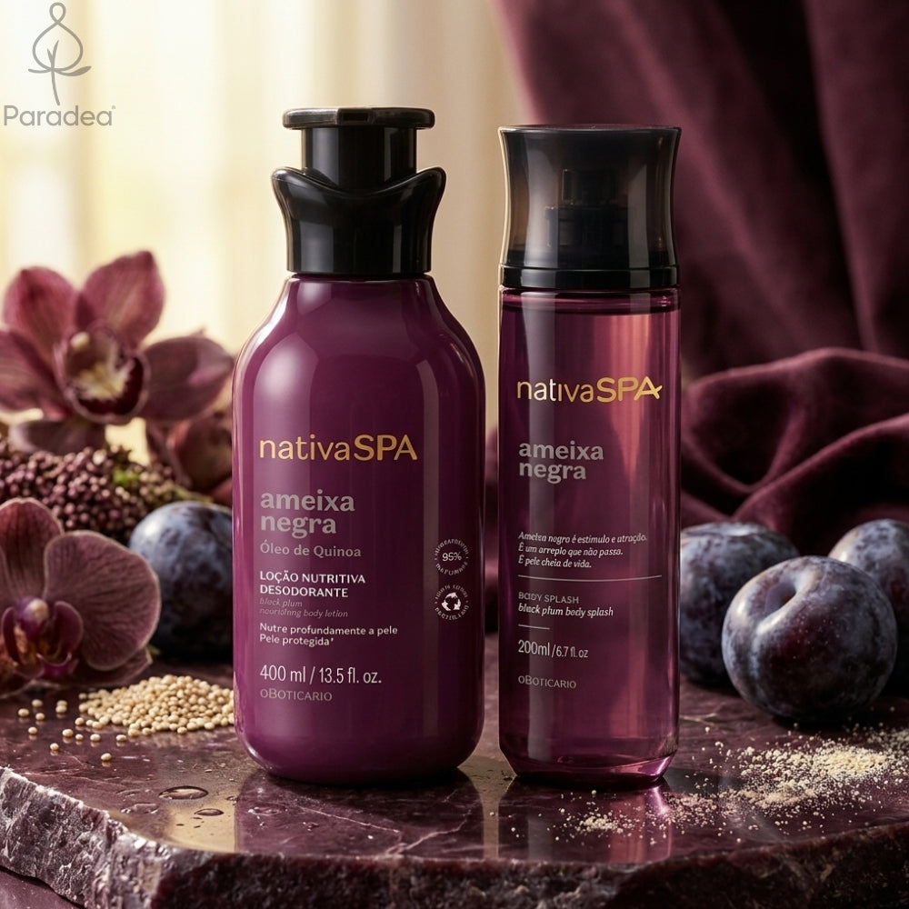Nativa SPA Set Ameixa Negra – Lozione + Body Splash