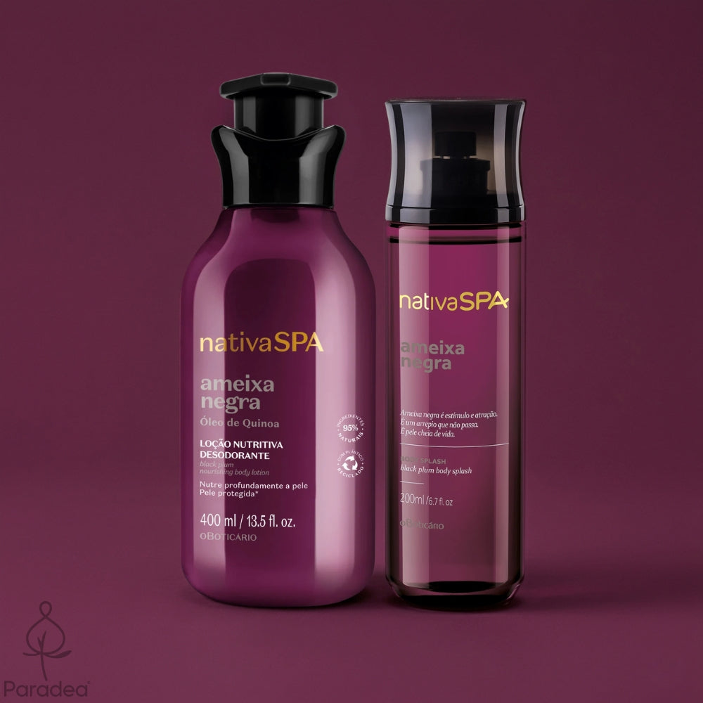 Nativa SPA Set Ameixa Negra – Lozione + Body Splash