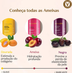 NATIVA SPA Loçao Hidratante corporal Ameixa Negra 400ml - Lozione idratante corpo Prugna nera