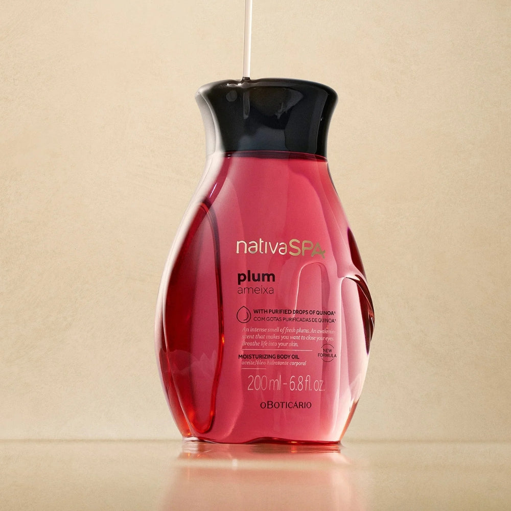 Nativa SPA Set Ameixa– Scrub esfoliante + Olio idratante corpo