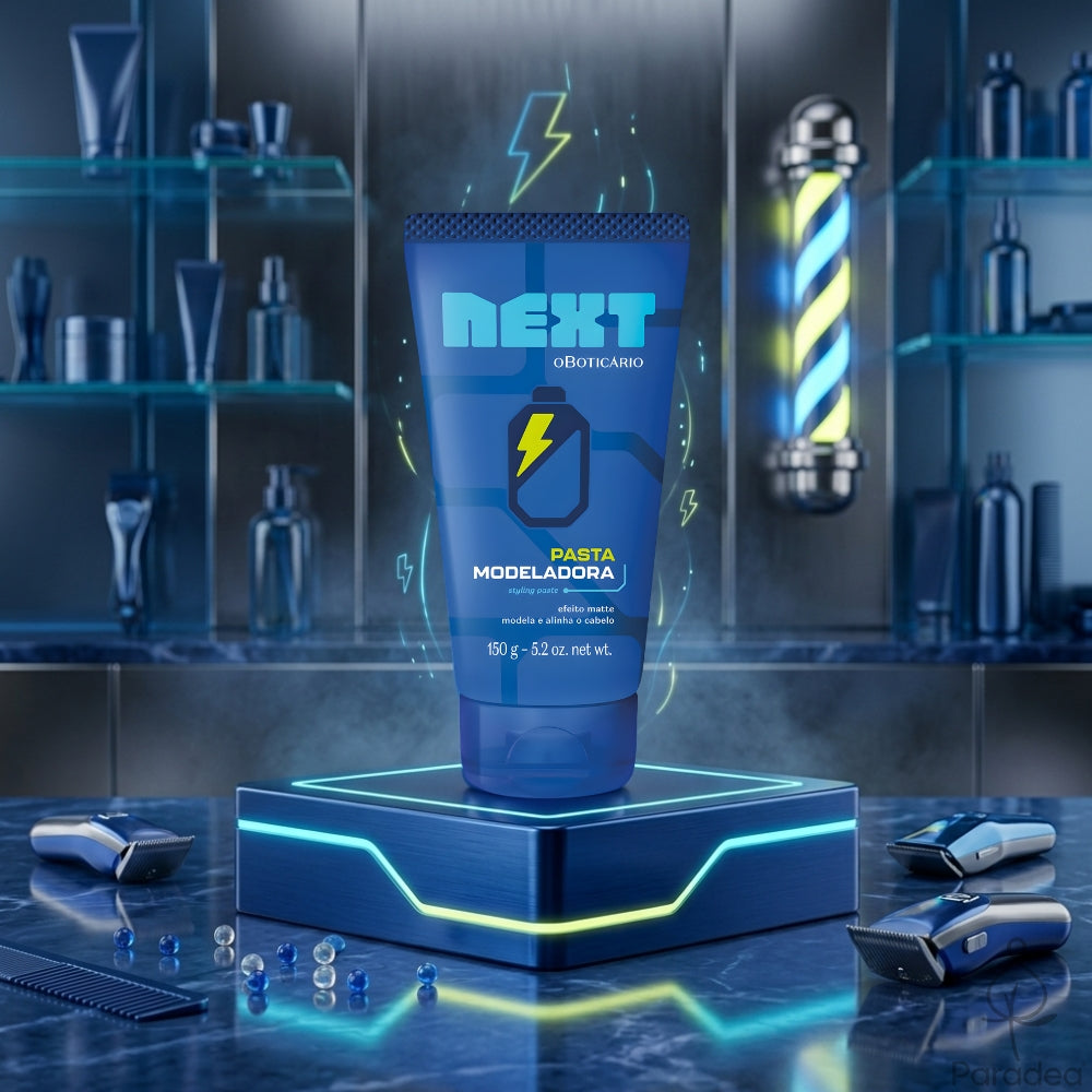 O Boticário Next Pasta Modeladora - Pasta modellante capelli bambini effetto naturale 150gr