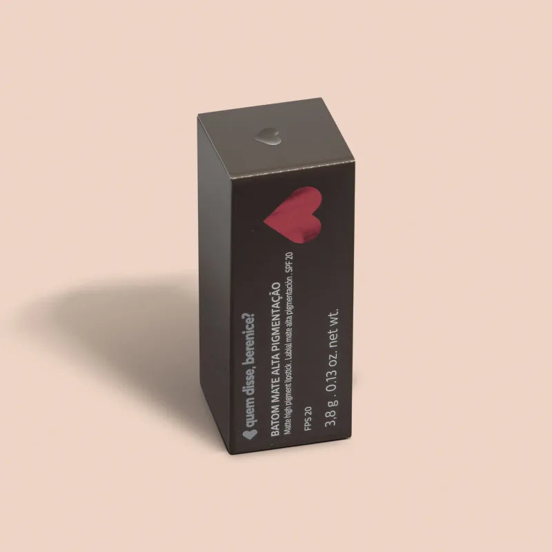 QUEM DISSE, BERENICE? Batom Mate Rosê Rosetom Alta Pigmentação - Rossetto matte Rosè