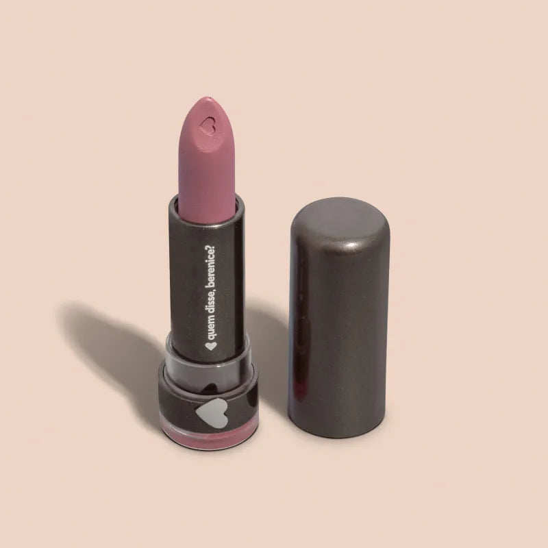 QUEM DISSE, BERENICE? Batom Mate Rosê Rosetom Alta Pigmentação - Rossetto matte Rosè