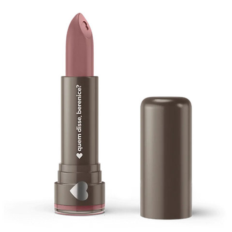 WHAT DID HE SAY, BERENICE? Batom Mate Rosê Rosetom Alta Pigmentação - Matte lipstick Rosé