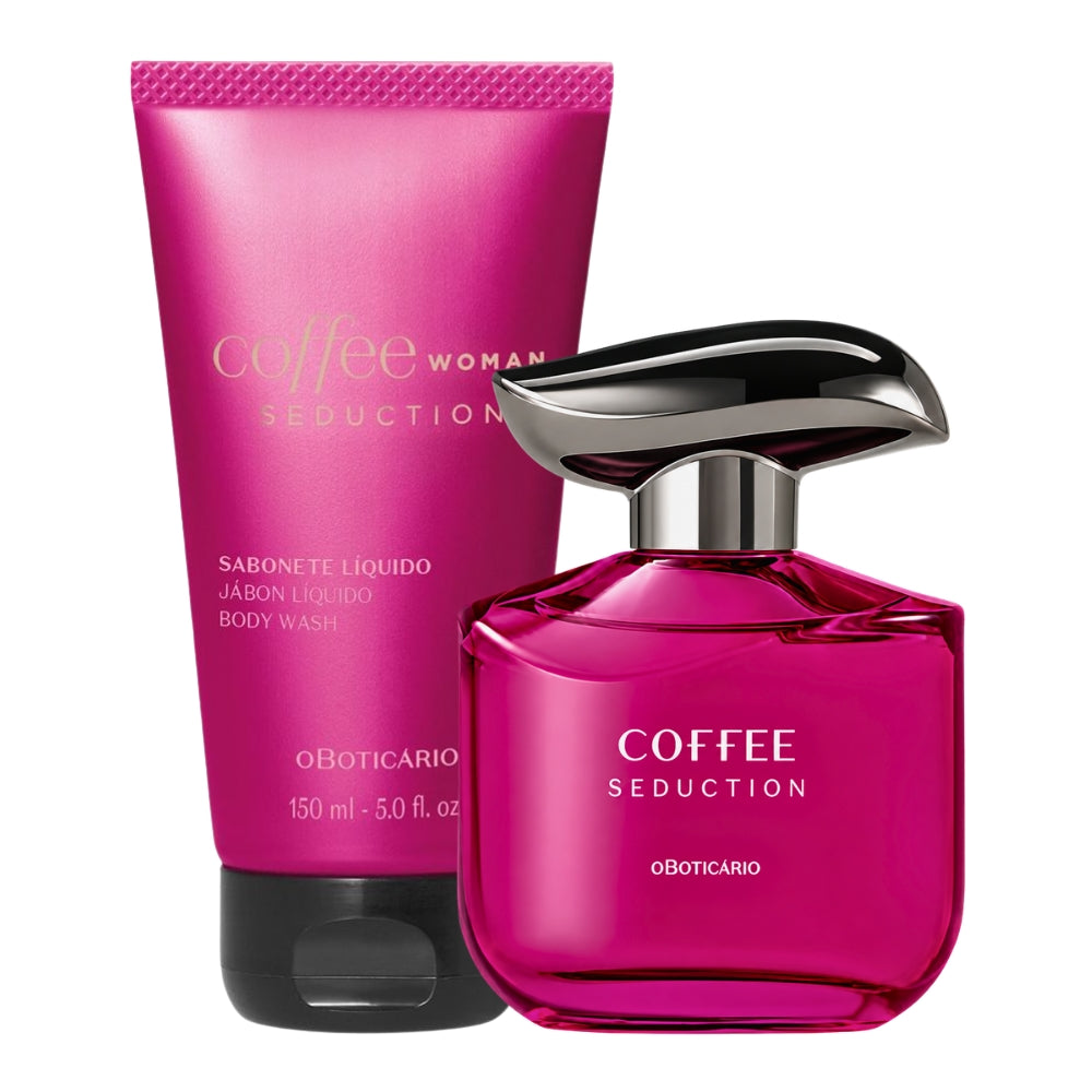 O Boticário Set Coffee Woman Seduction - Bagnoschiuma & Eau de Toilette
