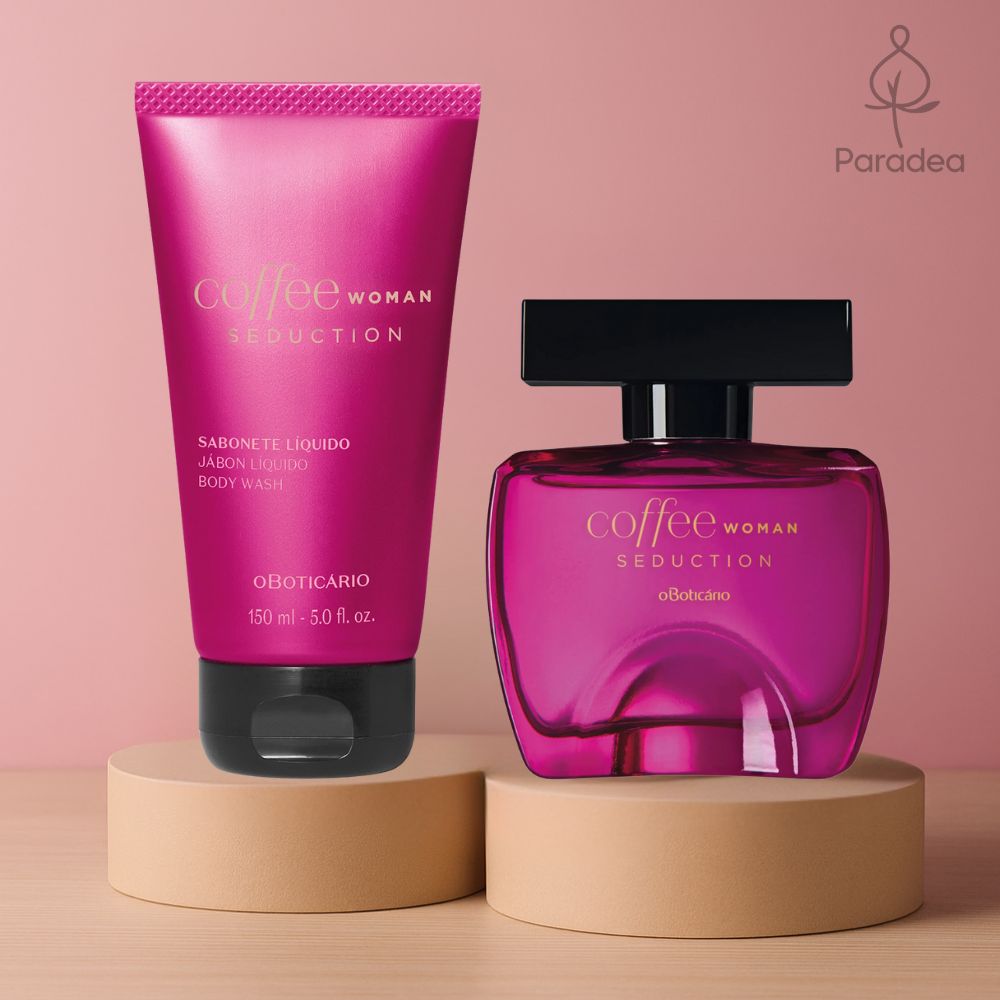 O Boticário Set Coffee Woman Seduction - Bagnoschiuma & Eau de Toilette