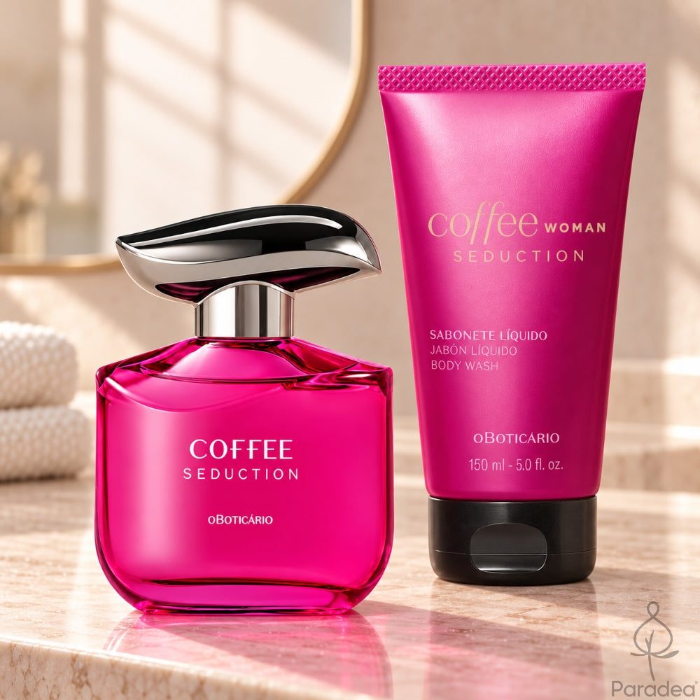 O Boticário Coffret Coffee Woman Seduction - Gel douche et Eau de Toilette