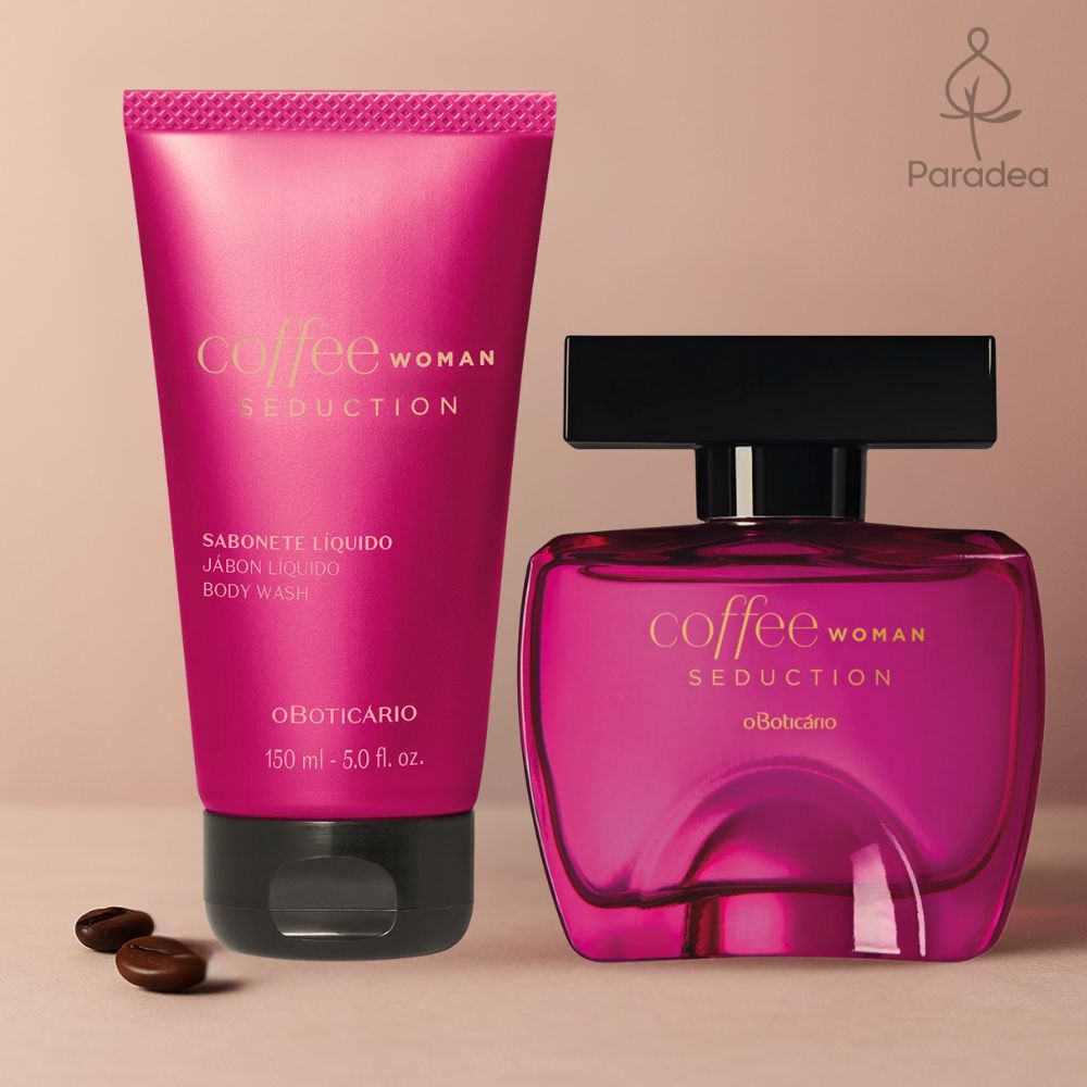 O Boticário Set Coffee Woman Seduction - Bagnoschiuma & Eau de Toilette