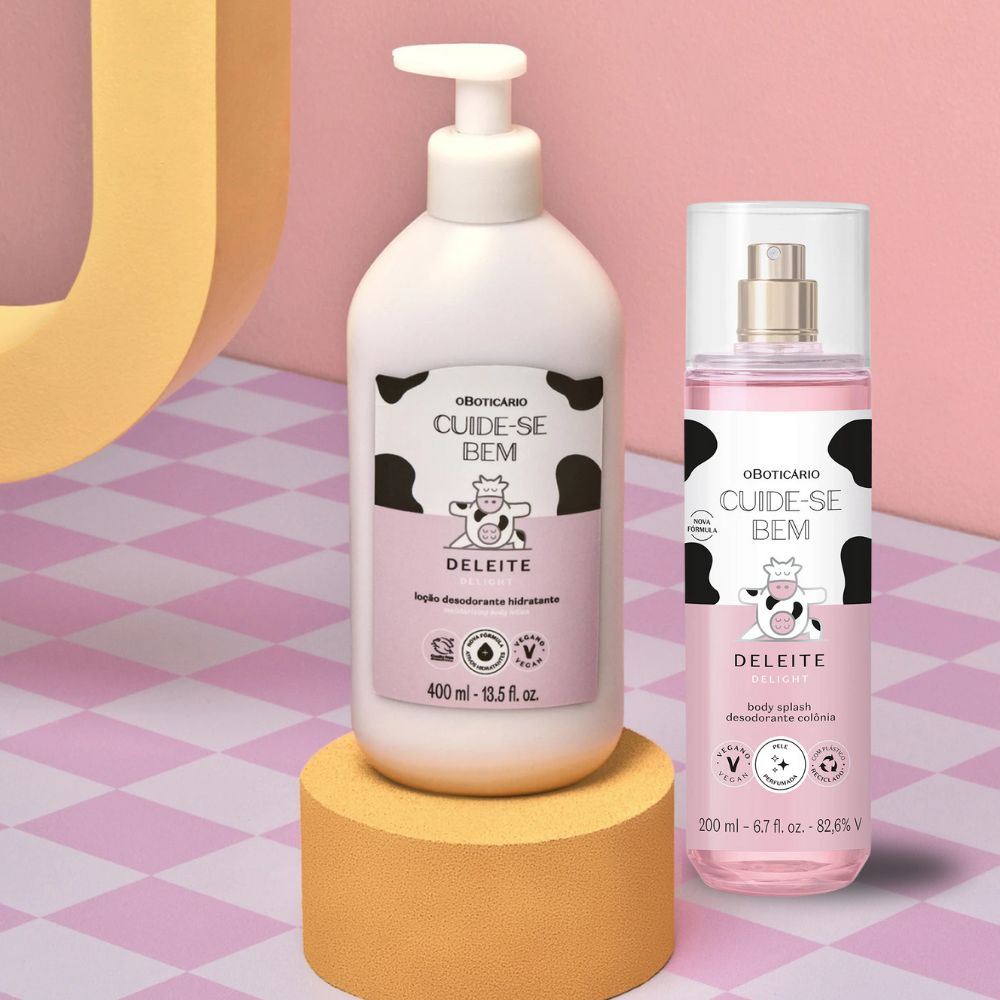 O Boticário Set Deleite – Lozione corpo idratante & Body Splash