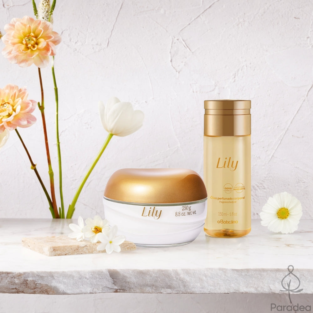 O Boticário Set Lily – Crema corpo & Olio profumato