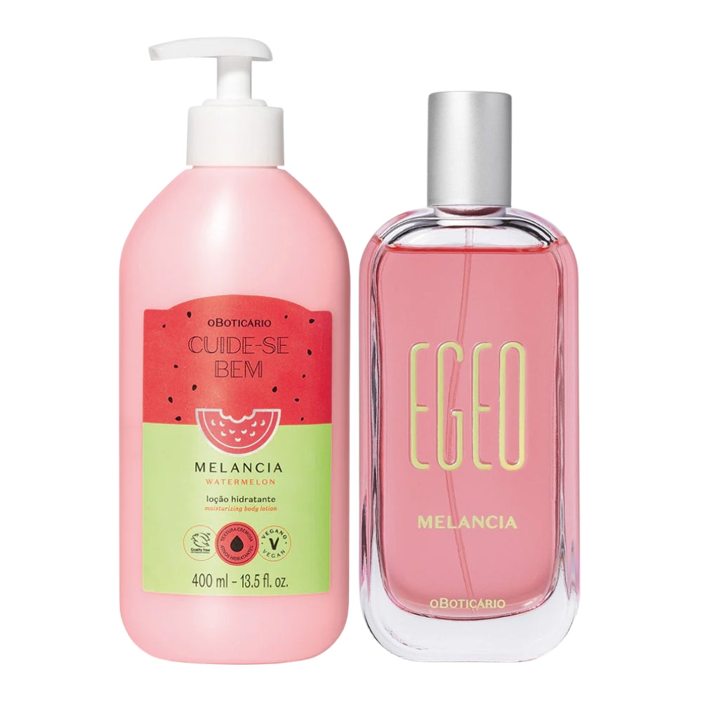 O Boticário Set Melancia Egeo & Cuide-Se Bem - Eau de Toilette & Lozione corpo