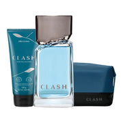 O Boticário Clash Geschenkset – Toilettenartikel + Eau de Toilette + Pre- und Aftershave-Creme