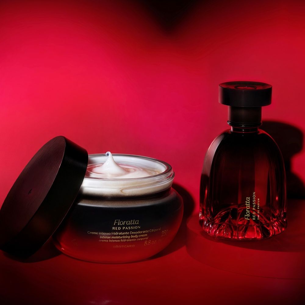 O Boticário Set regalo Floratta Red Passion – Eau de Parfum & Crema corpo