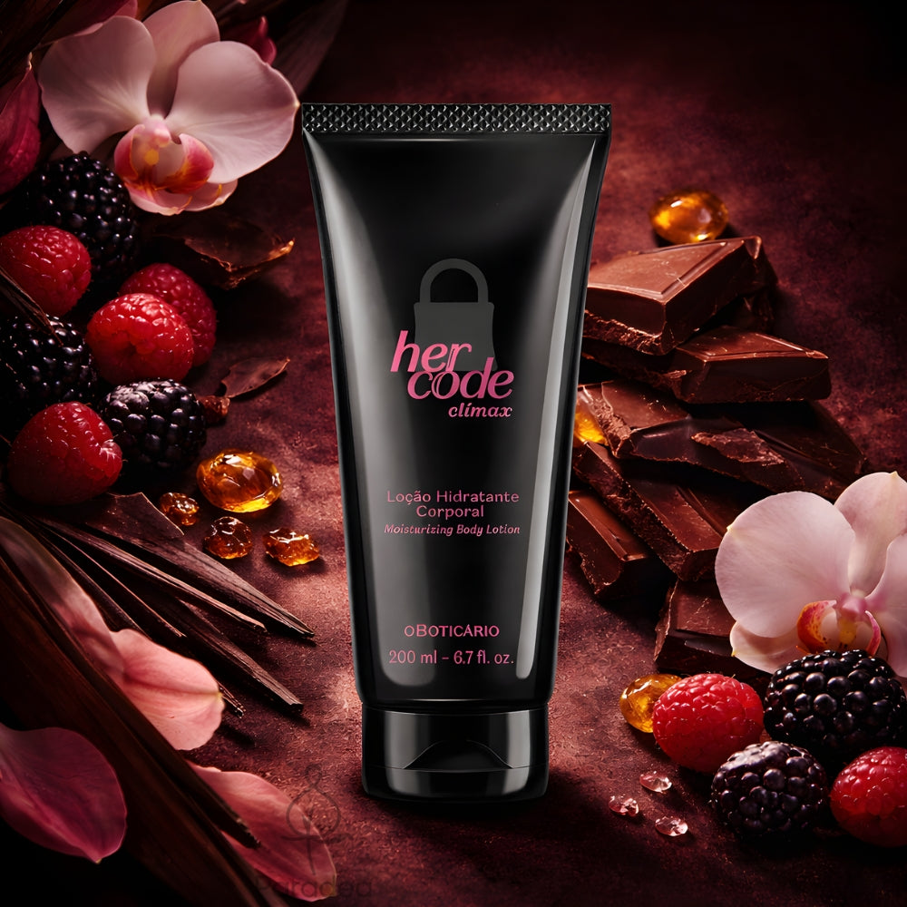 O Boticário Her Code Clímax Coffret cadeau – Lotion pour le corps et eau de parfum