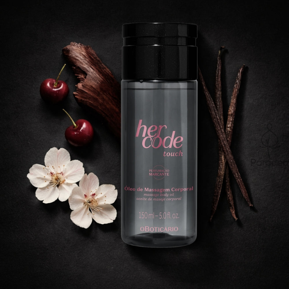 O Boticário Her Code Touch Coffret cadeau – Huile corporelle et eau de parfum