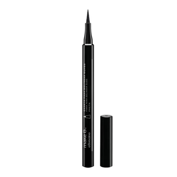MAKE B. Caneta Delineadora para Olhos Ponta Fina Preta - Eyeliner punta fina nero