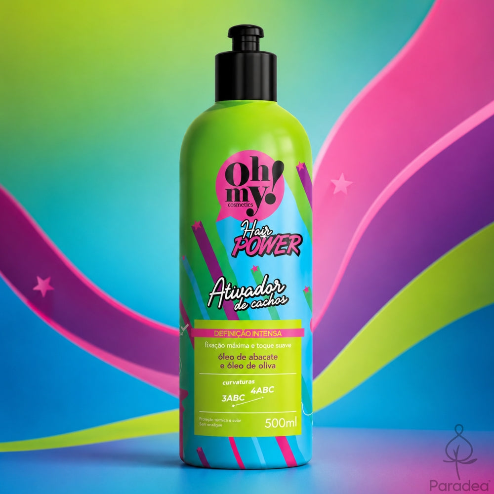 Oh My! Hair Power Ativador de cachos - Attivatore ricci definizione intensa 500ml