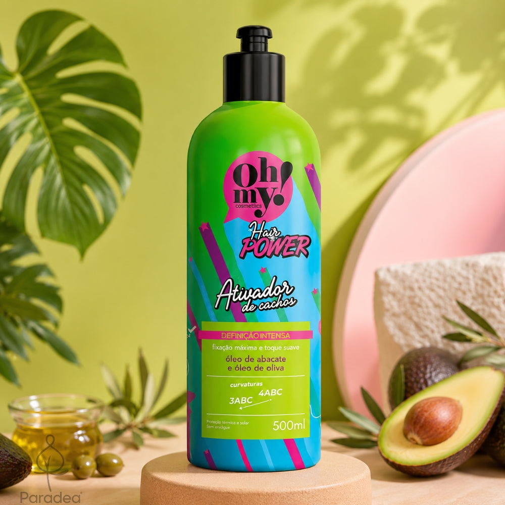 Oh My! Hair Power Ativador de cachos - Attivatore ricci definizione intensa 500ml
