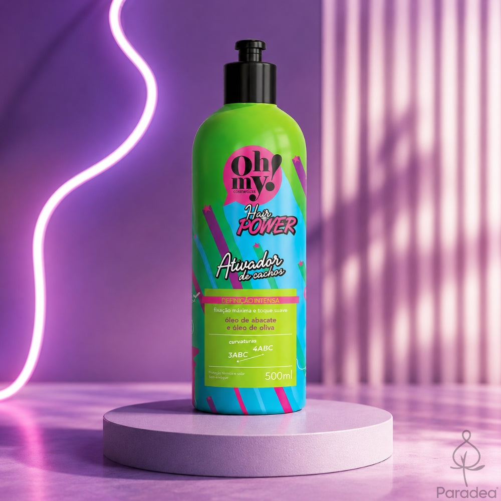 Oh My! Hair Power Ativador de cachos - Attivatore ricci definizione intensa 500ml