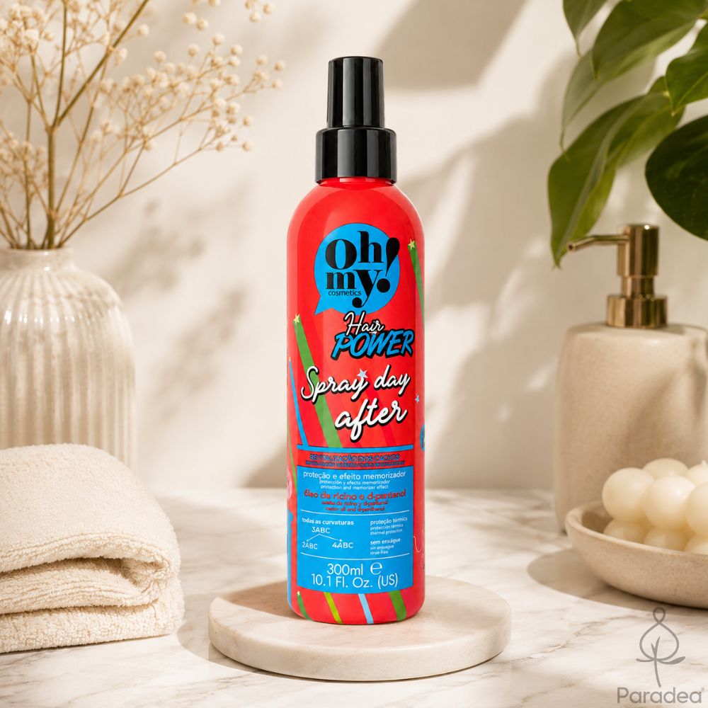 Oh My! Hair Power Spray day after – Spray rivitalizzante ravviva ricci 300ml