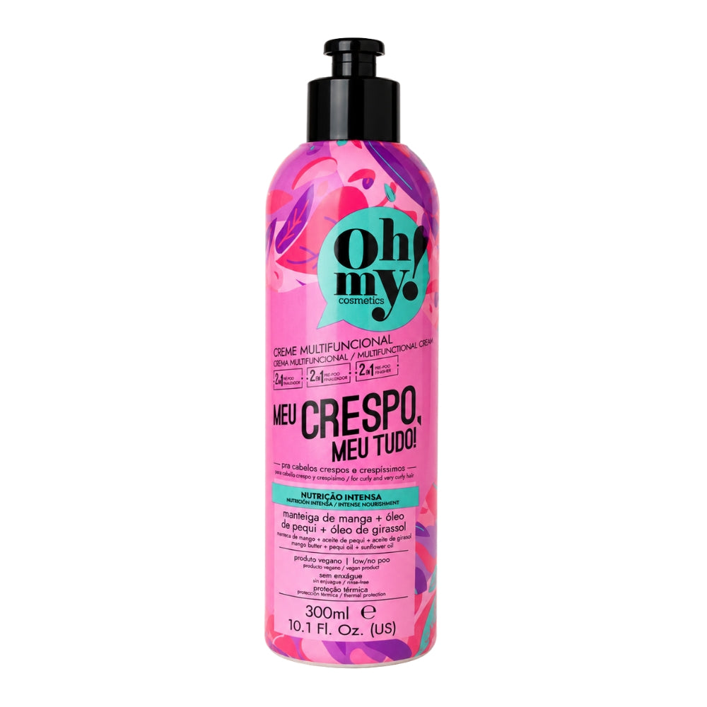 Oh My! Meu Crespo, meu tudo! - Crema multifunzionale con protezione termica 300ml