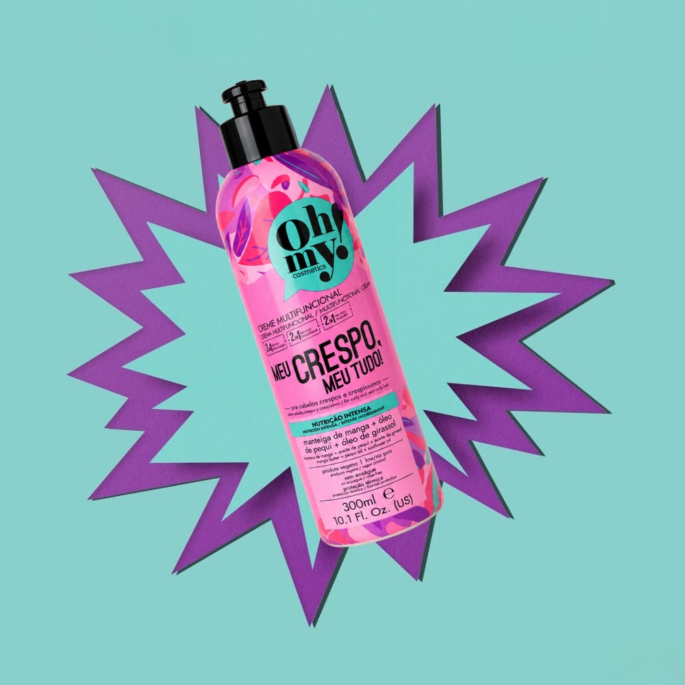 Oh My! Meu Crespo, meu tudo! - Crema multifunzionale con protezione termica 300ml