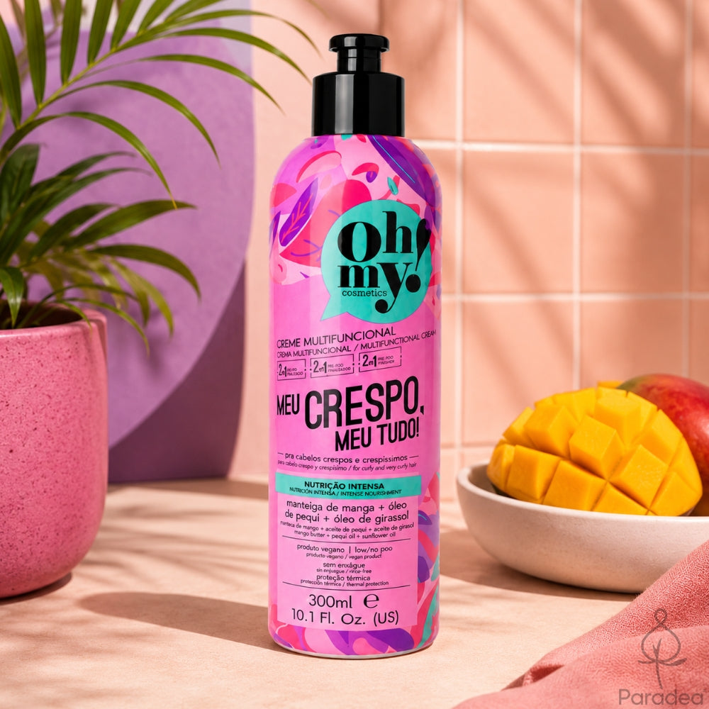 Oh My! Meu Crespo, meu tudo! - Crema multifunzionale con protezione termica 300ml