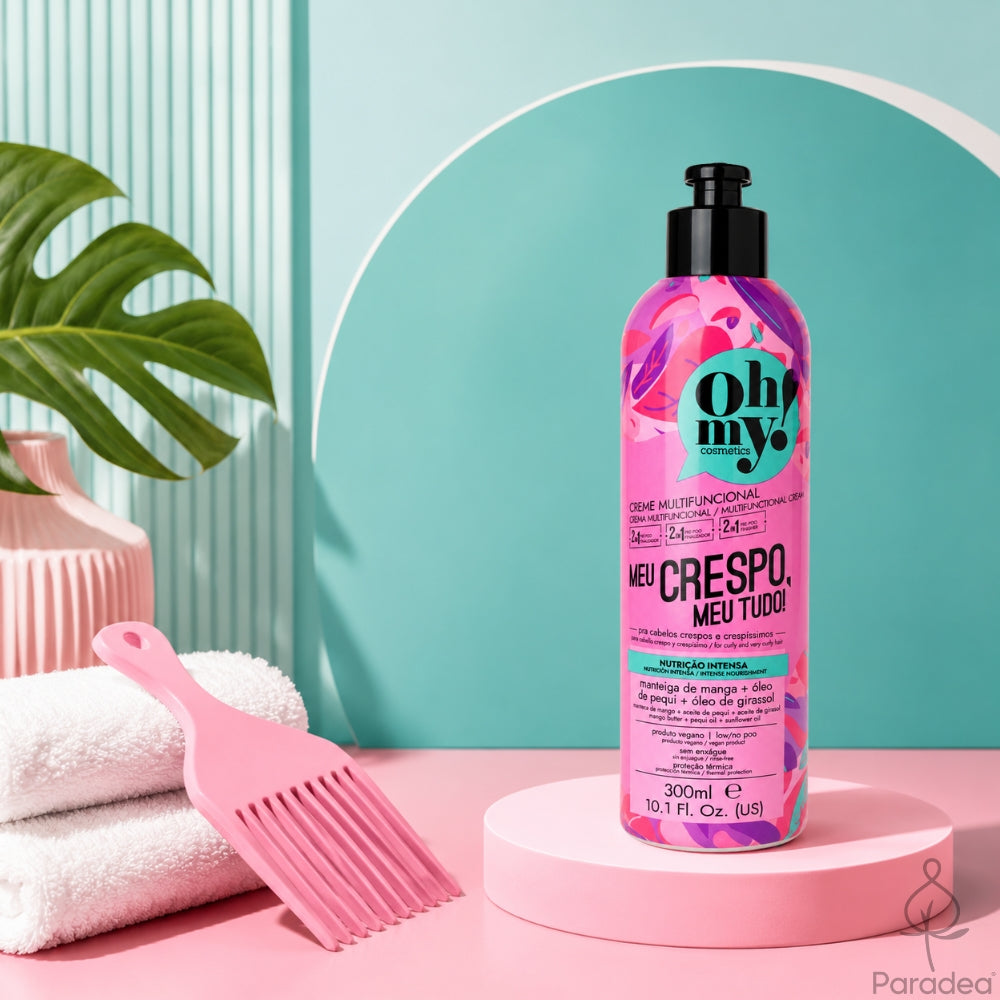Oh My! Meu Crespo, meu tudo! - Crema multifunzionale con protezione termica 300ml