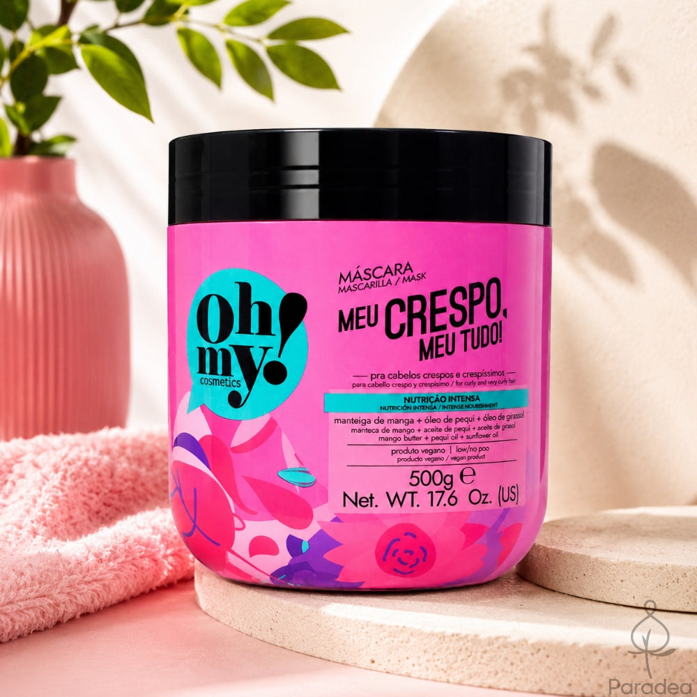 Oh My! Meu Crespo, meu tudo! - Maschera nutrizione intensa capelli afro 500gr