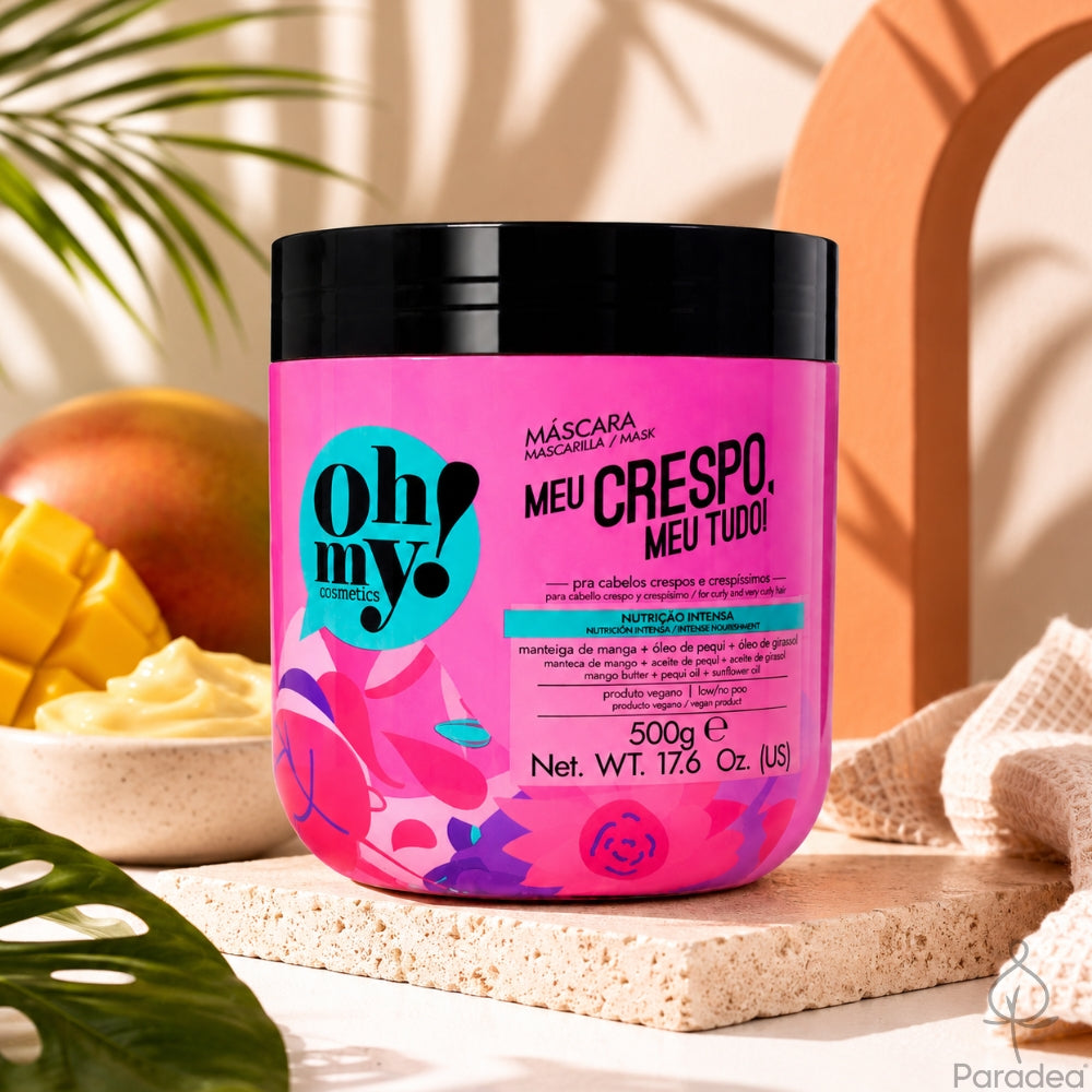 Oh My! Meu Crespo, meu tudo! - Maschera nutrizione intensa capelli afro 500gr
