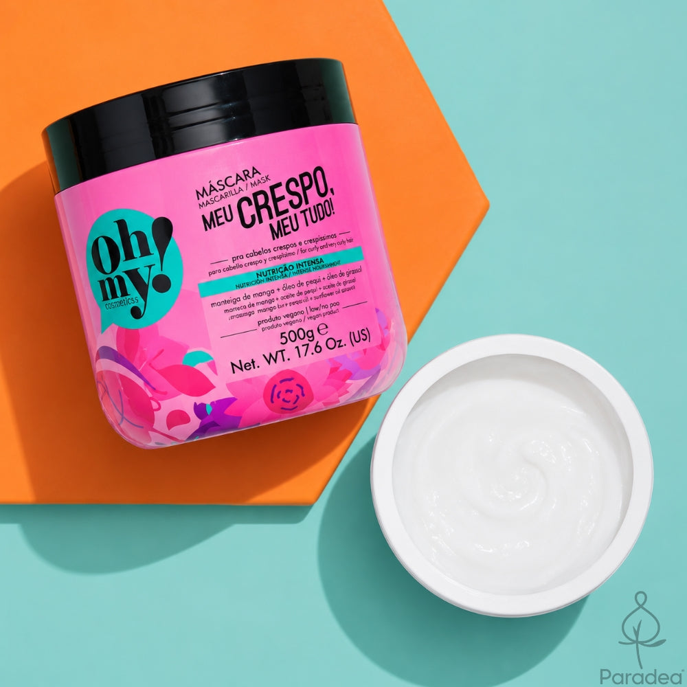 Oh My! Meu Crespo, meu tudo! - Maschera nutrizione intensa capelli afro 500gr